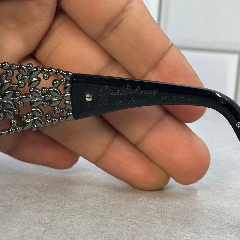DIOR DELICACY crystal sunglass - Picture 4 of 12